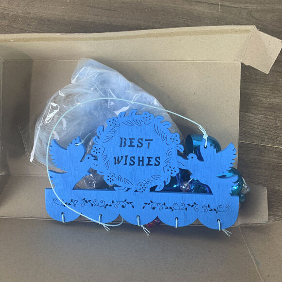 Home Decor Best Wishes Bells Wind Chimes Hanging Ornaments for Farmhouse Hanging - Picture 7 of 11